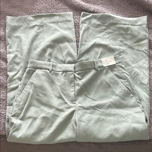 Abercrombie & Fitch Light Green Pants